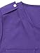 Allegra K Women's Buttons Decor Decorative Pockets Ruched Blouse XL Purple
