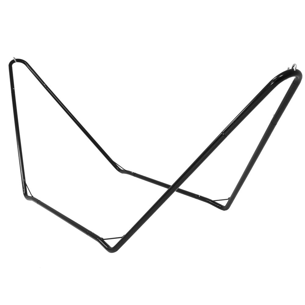 Sunnydaze Portable Steel Hammock Stand, 10 Foot Long