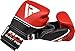 RDX Boxing Gloves for Training Muay Thai Genuine Cowhide Leather Infused Gel Gloves for Sparring, Kickboxing and Heavy Punching Bag, Fighting, Bag Mitts, Focus Mitts