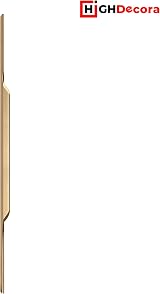 highdecora Long Profile Pull Handle 2 Gold for Furniture & Cabinets view 5