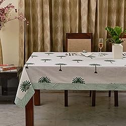 Ridhi -Green Palm 80x120 Inches Rectangle