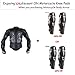 Webetop Mens Mesh Motorcycle Protective Jacket with XXL