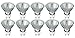 KOR - (Pack Of 10) 35MR16/GU10 - 35 Watt - Flood - GU10 (Twist & Lock) Base - 120V - MR16 Light Bulb 35W MR16