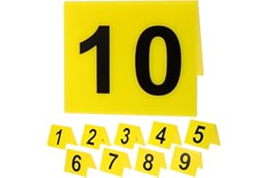 Crime scene marking kit, evidence number, 10 ID crime scene markers, suitable for crime scene investigation, mystery parties,
