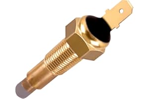 YDYKPOWER 1/8" NPT Thermostat Fan Switch, 190'F On - 175'F Off, Automotive Engine Electric Radiator Cooling Fan Temperature Switches Sensor