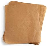 King Arthur, Pre-Cut Natural & Unbleached Baking Parchment Paper, Heavy Duty, Nonstick, Reusable, Resealable Pack, Fits 18" X