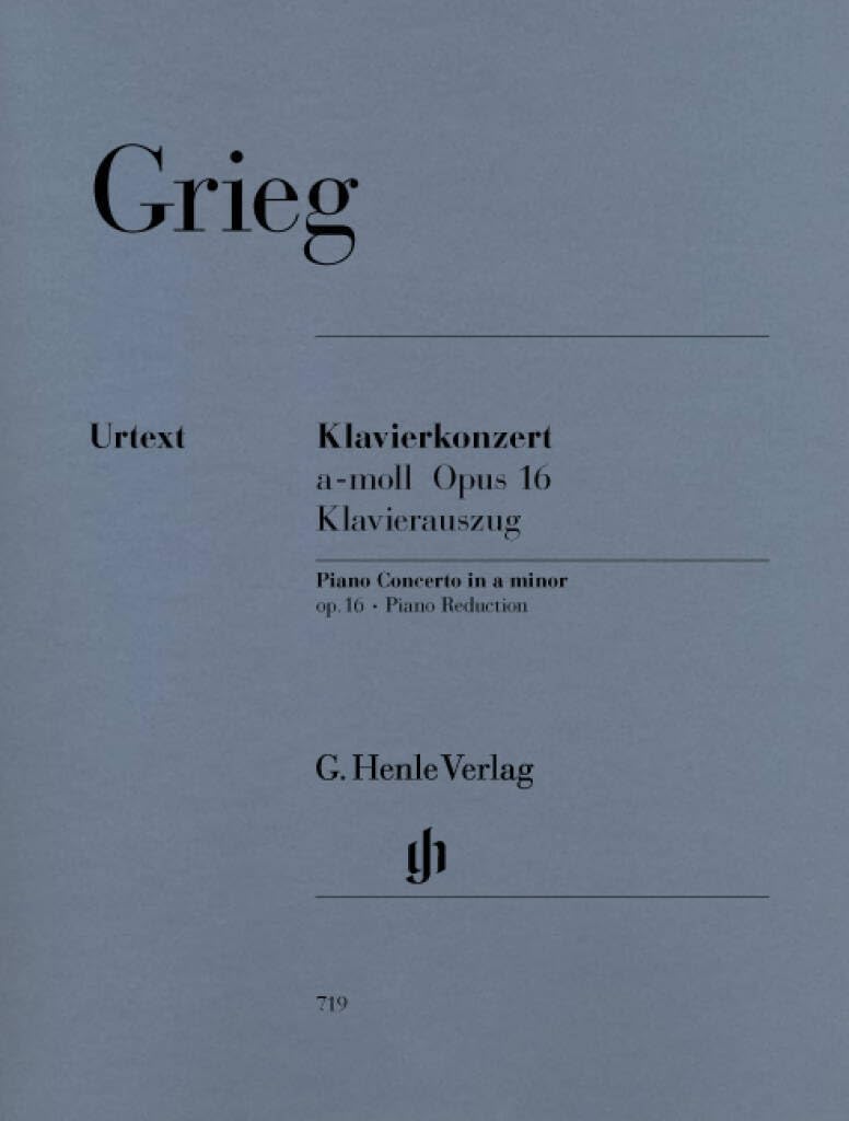 Piano Concerto A minor op.16 - piano and orchestra - piano reduction for 2 pianos - (HN 719): Instrumentation: 2 Pianos, 4-hands, Piano Concertos