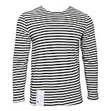 Vintage Weave Russian Military Telnyashka (Medium Black Striped)