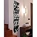 Statements2000 Silver/Black Metal Wall Art Wave, Modern Accent Décor by Jon Allen Metal Art, Crossroads Wave, 46