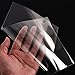 Hotop 200 Pieces 10 by 6 Inches Clear Cellophane Treat Bags Flat Candy Bags with 210 Pieces 7 Colors Twist Ties for Bakery, Cookie Candy and Dessert