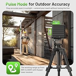 Huepar Laser Level 360 Self Leveling, 3 x