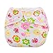 Baby Summer Diaper, Misaky Cover Adjustable Reusable Washable Nappy (C, Free Size)
