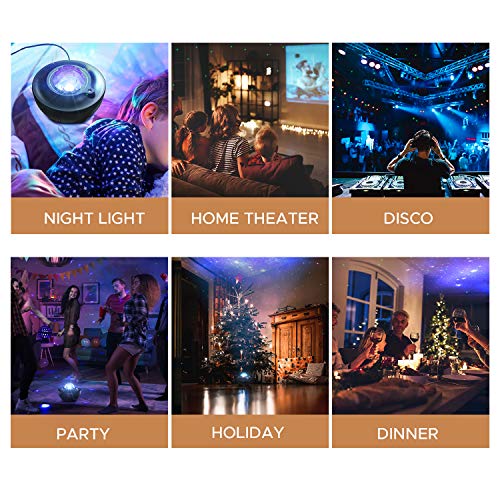 Night Lights for Kids -Multifunctional Night Light Star Projector Lamp for Decorating Birthdays, Christmas, and Other Parties, Best Gift for a Baby’s Bedroom