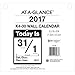 AT-A-GLANCE Wall Calendar 2017, Today Is, Daily, 8-1/2 x 8