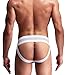 Arjen Kroos Men's Sexy Jockstrap Underwear Athletic Supporter,WHITE-AK7004,Medium