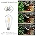 Antique LED Bulb, SHINE HAI 4W (40W Equivalent) ST64 Vintage Edison Light Bulb LED Lighting, 470 Lumen Warm White 2700K E26 Base, Pack of 6