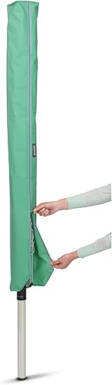 Brabantia Lift-O-Matic Rotary Clothes Line 60 m Adjustable Height Umbrella view 6