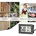 AUTIDEFY Mini Digital Electronic Temperature Humidity Meters Gauge Indoor Thermometer Hygrometer LCD Display Fahrenheit (Humidity with Probe)