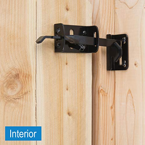 Gate Thumb Latch N109050 by National Hardware in Black Pricepulse