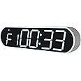 Mkuronbiuty Portable LED Gym Timer, Workout Clock for HIIT Tabata Fitness at Home,Garage,Outdoors. Multiple functionality with Customizable Interval Setting, Easy to Read Display.