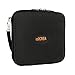 co2CREA EVA Shockproof Travel Carrying Case Bag For Logitech Ultimate Ears UE ROLL 2 Gen 360 Ultra-Mobile Waterproof Wireless Bluetooth Speaker, Fits Power Adaptoer and USB Cable Together (Black)