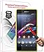 PThink® Ultra-thin Tempered Glass Screen Protector for Sony Xperia Z1 Compact/Z1 mini with 9H Hardness/Anti-scratch/Fingerprint resistant (Sony Xperia Z1 Compact)