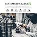 CustomGrips Cut Resistant Work Gloves. Span-Nylon Liner, Level 4 Abrasion Resistance, Nitrile Foam Palm Coated for Utility Grade. Superior Grip Power on Oily & Wet Environment. [Large, 12 Pairs]