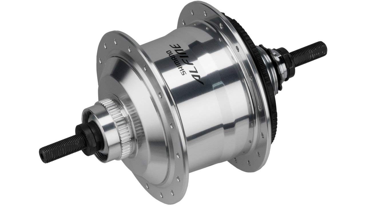 Shimano SG-S7001 Alfine 11-speed disc hub without fittings, 135 mm, 32h, silver