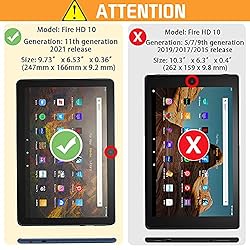 VORI Case for All-New Amazon Fire HD 10 Tablet