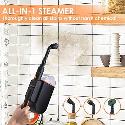 Steam Mops, Moolan MultiFunctional Floor Steamer for Cleaning Hardwood