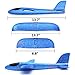 Weoxpr 2 Pack Soft Foam Airplane, Manual Throwing Inertial Plane Model for Outdoor Sports Toy ＆ Kids Toys Gift