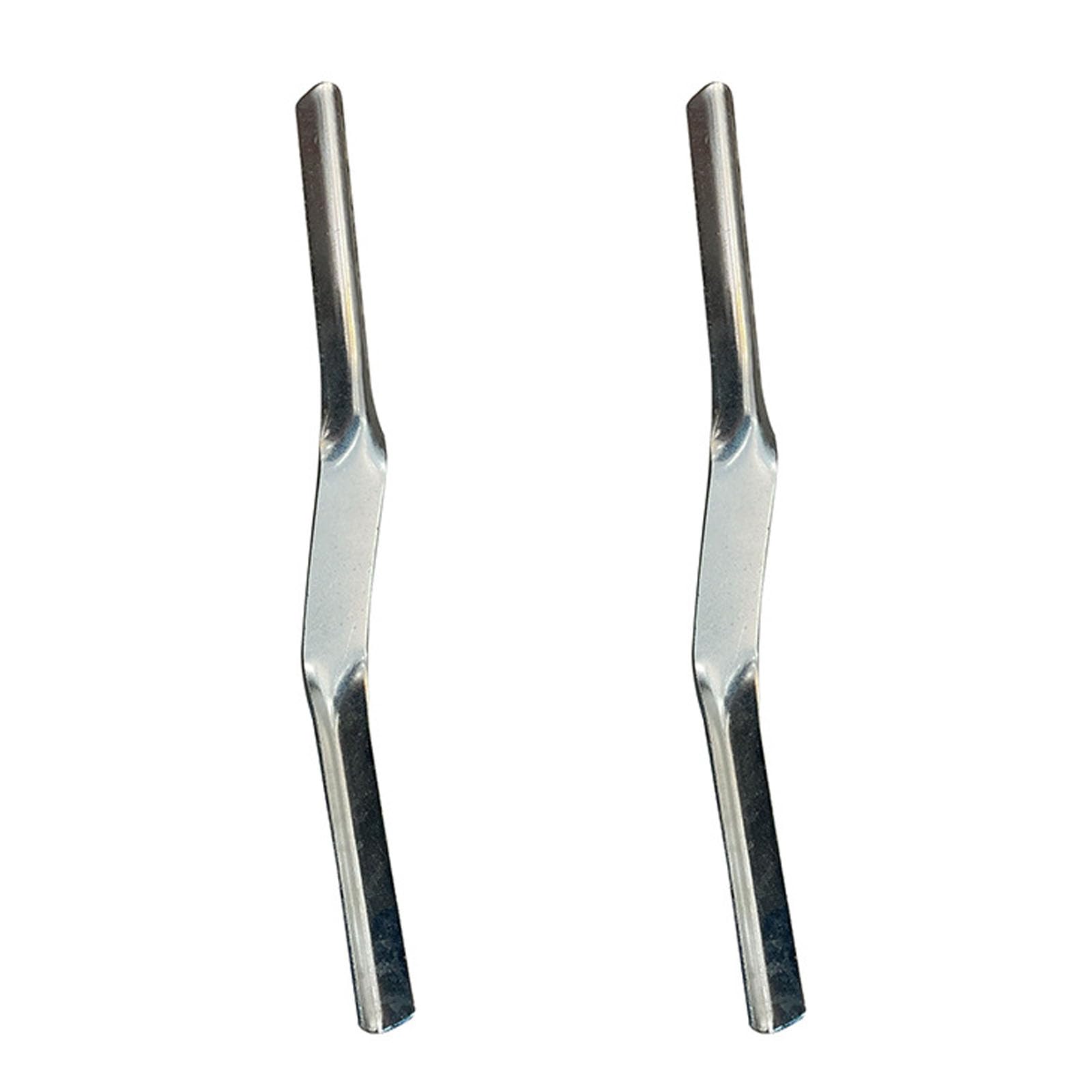 Brick Jointer, 2 pcs Jointer Bricklaying, 1/2 inch x 5/8 inch Brick Pointing Tools, Used to Maintain The Cleanliness of Bricks During spot Welding, for Builders and Bricklayers