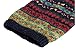 Santwo Women Knee High Socks Winter Bohemian Boot Cuffs Knit Crochet Leg Warmers (navy)