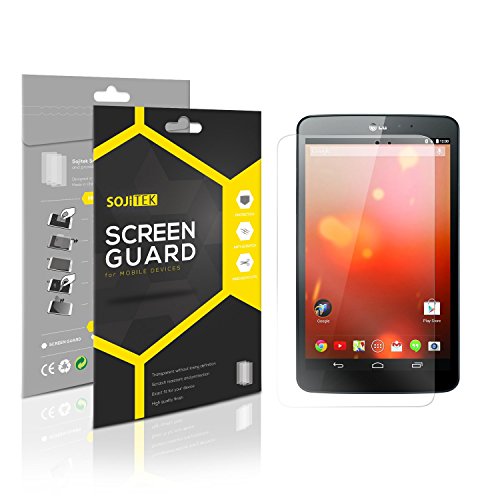 SOJITEK LG G PAD 8.3 V500/V510 WIFI Version Premium Ultra Crystal High Definition (HD) Clear Screen Protector [1-Pack] - Lifetime Replacements Warranty + Retail Packaging NOT COMPATIBLE WITH VERIZON NOT COMPATIBLE WITH VERIZON