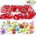 JOYIN 28 Pcs Kids Valentine Assembling Animal Toys Set Includes 28 Assembling Block Toy for Kids Valentine Classroom Exchange Party Favors, Valentine Gift Exchange, Game Prizes and Carnivals Gift
