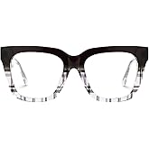 Zeelool Square Acetate Glasses Retro Eyewear for Women Blue Light Blocking Glasses Anti Eyestrain Glasses ZJGA784822