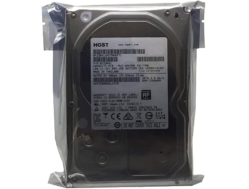 Hard Disk Hitachi 6TB – HUS726060ALE610, 7200RPM, 128MB Cache, SATA III, 3.5 Pollici
