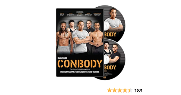 Men S Health Conbody The Prison Style Bodyweight Workout That Incinerates Fat And Builds Rock Hard Muscle 2 Dvds Sports Outdoors Amazon Canada