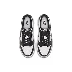 Nike Boy's Dunk Low (Big Kid) White/Black/White 5.5