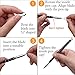 Hair Tattoo Trim Styling Face Eyebrow Shaping Device, Joyeah Hair Engraving Pen + 10 Blades + Tweezers Hair Styling Eyebrows Beards Razor Tool