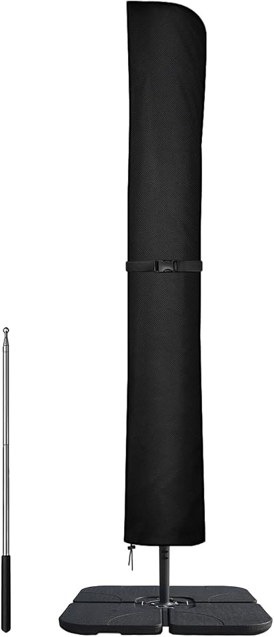 Dokon Parasol Covers Waterproof Cantilever 3-4m 240x57/57cm Oxford