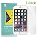 MOUKOU iPhone 8/7 Glass Screen Protector 3-Pack Tempered Glass Screen Protectors for iPhone 8/7 4.7inch