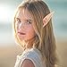 Halloween Elf Ears Cosplay Accessories - Pixie Soft Pointed Ears Fairy Ear Tips Goblin Prosthetic Ear Halloween Dress Up Costume for Themed Party Props Anime Manga Cosplay Large & Small (2 Pairs)