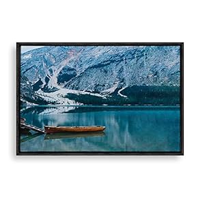Framed Canvas Wall Art Voyage Canvas Prints Home Artwork Decoration for Living Room,Bedroom - 16x24 inches