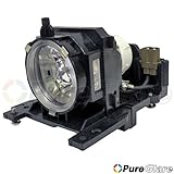 Pureglare 78-6969-9945-3,DT00911 Projector Lamp for 3m,hitachi CP-WX401,CP-X201,CP-X206,CP-X301,CP-X306,CP-X401,CP-X450,CP-XW410,ED-X31,ED-X33,HCP-6680X,HCP-900X,HCP-90X,HCP-960X,X76