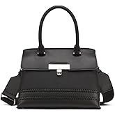 Calvin Klein womens Becky Top Handle Mini Bag Crossbody | 2 in 1, Vegan Leather, 2 Pockets