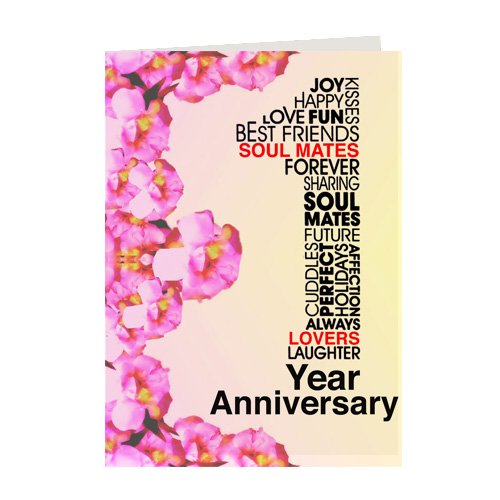 Giftsbymeeta First Anniversary Card Greeting Card For First Anniversary Greeting Card For Wife Greeting Card For Girlfriend Greeting Card For Husband Greeting Card For Boyfriend Gift For Anniversary Gifts7462 Amazon In Home Kitchen