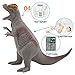 ValeforToy Dinosaur Toys,8 Inch Rubber Dinosaur Set(8 Pack),Food Grade Material TPR Super Stretches,with Gift Bag Learning Card,Zoo World Realistic Dinosaur Figure Squishy Toy for Boy Kid Party Favor