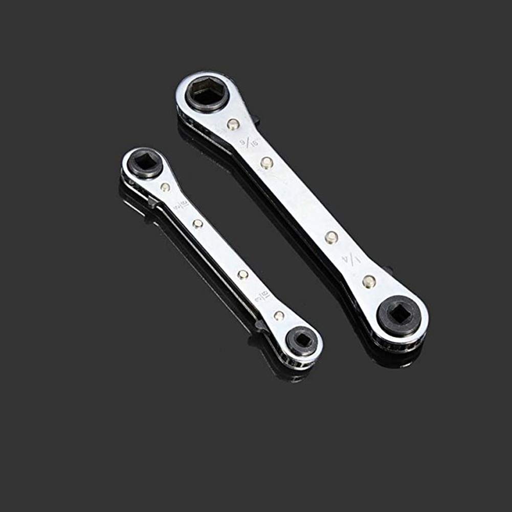 GOZAR Ratchet Wrench Refrigeration Tools Ratchet Spanner CT-122/ CT-123-1