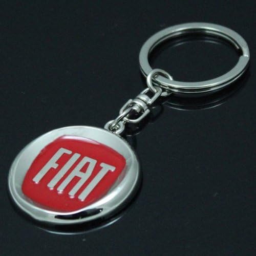 Portachiavi Originale Fiat - Logo Metallico Ufficiale Con Astuccio - Foto 8